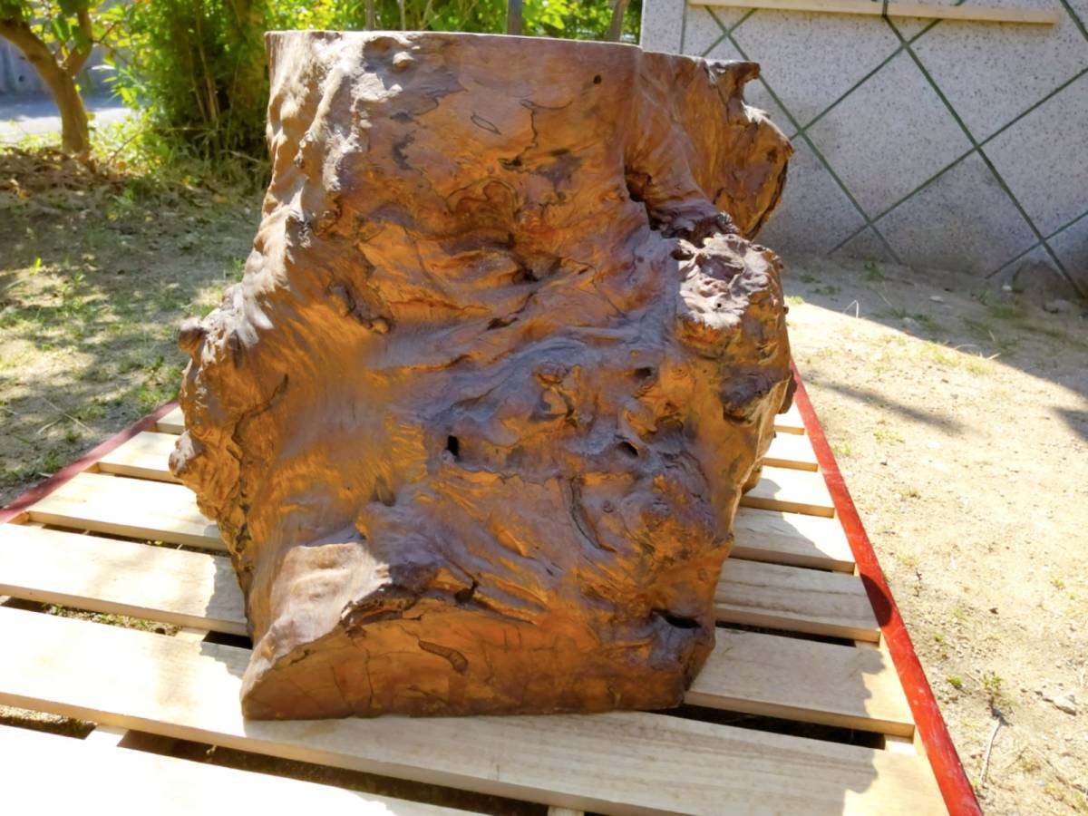中古 木の火鉢 火鉢 五徳付き 灰つき 五徳 木 木材 インテリア 