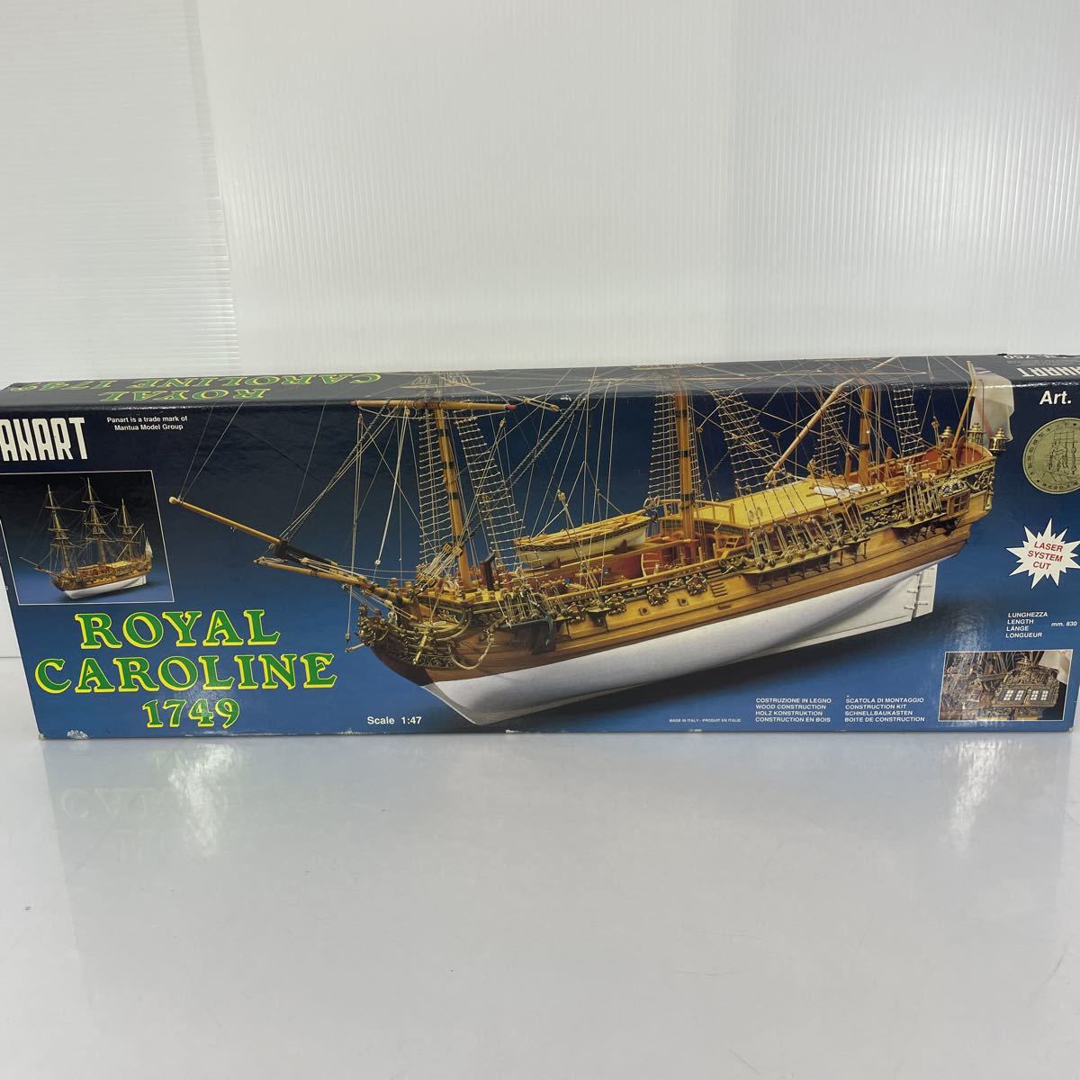 Royal 1⁄47 0 パナルト 木製 Caroline ロイヤル ROYAL PANART 模型 