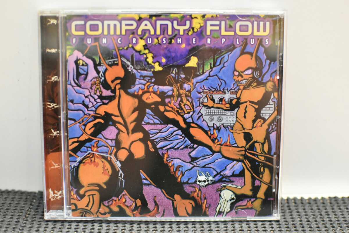 T-shirt Company Flow Funcrusher Plus - Thème Hip Hop/rap, Couleur Noir, Coton, Unisexe Adulte