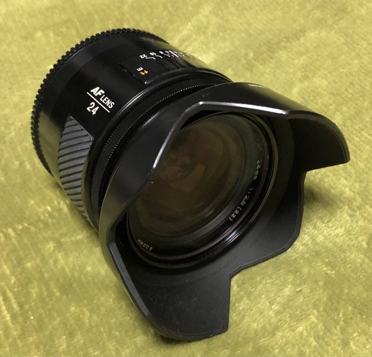 24mm ミノルタ AF Minolta F2.8 Aマウント レンズ A-mount動作確認