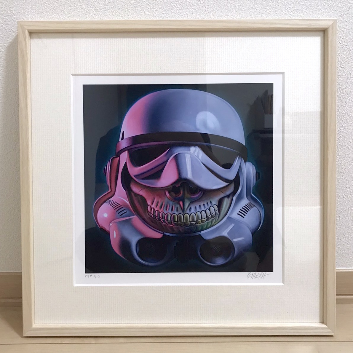 Ron English Grin Stormtrooper Storm Trooper Print 0 by Star 1 Wars