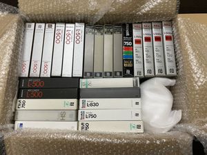 100本以上】 Beta 70年80年代 中古 ビデオテープ 鬱陶しい 使用済 録画済