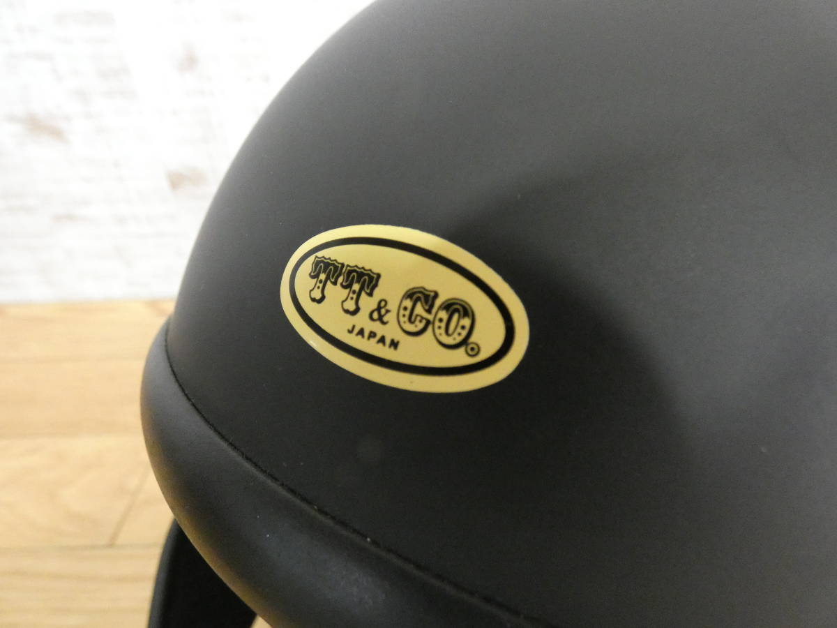 100円スタート 品 TT&CO TT-01 トンプソンヘルメット サイズ:57-60未満 