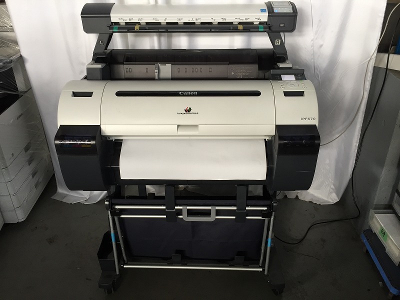 △ Canon iPF670 A1大判プリンター プロッター ラージフォーマット