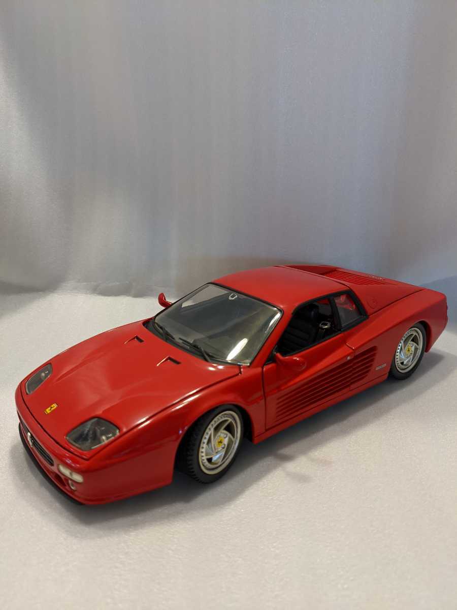 HotWheels 1/18 FERRARI F512M TESTAROSSA（箱無し） Ferrari Hot