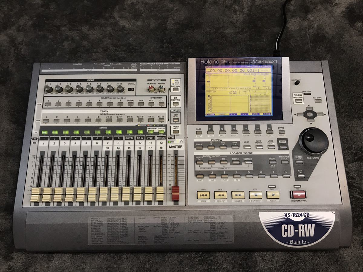 Roland マルチトラックレコーダー VS-1824 Roland VS-1824 CD マルチ