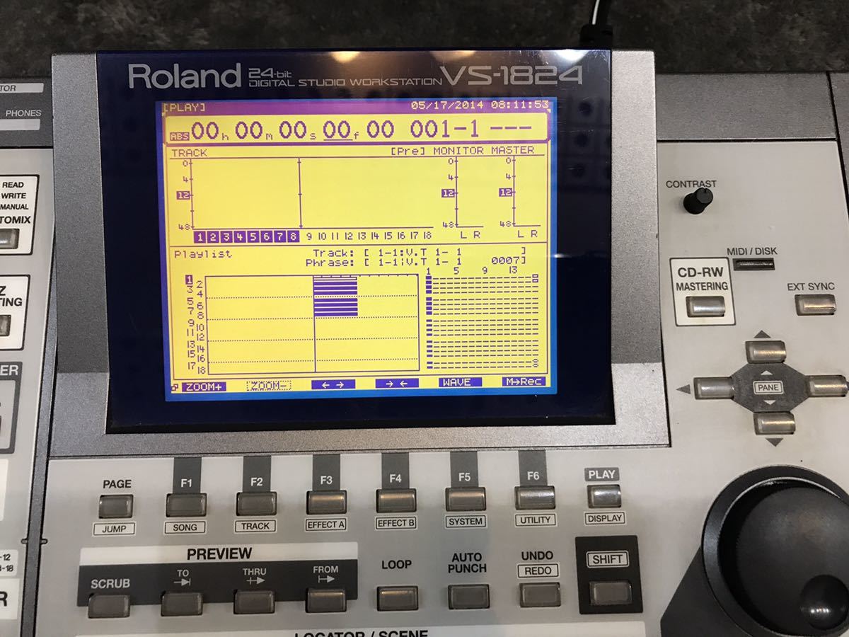 Roland マルチトラックレコーダー VS-1824 動作品 ジャンク Roland VS