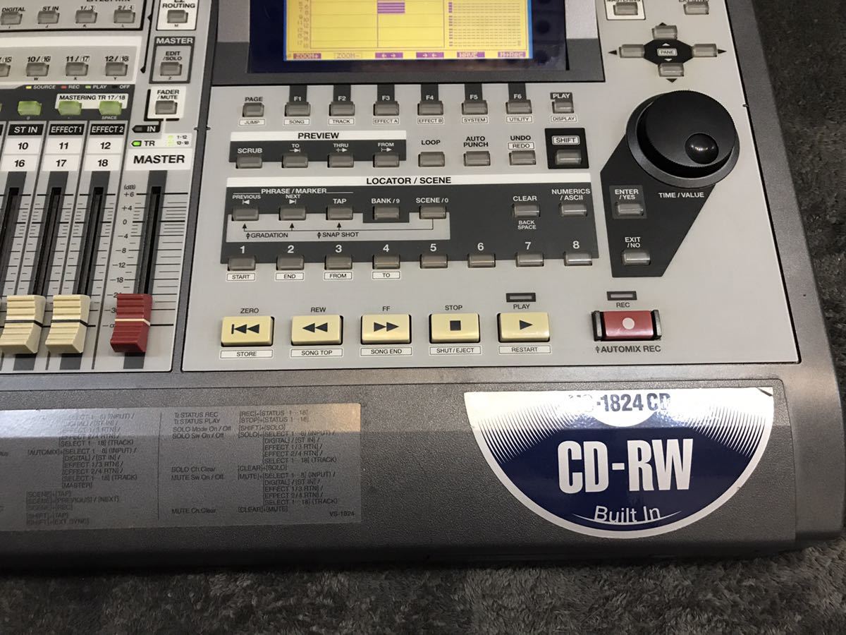 Roland マルチトラックレコーダー VS-1824 動作品 ジャンク Roland VS