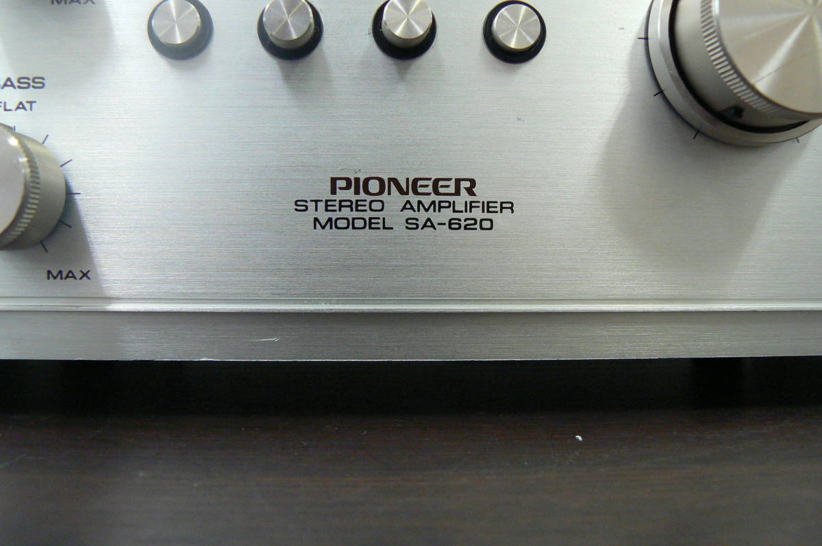 パイオニアアンプSA-620ジャンク扱いで パイオニア Pioneer プリメイン