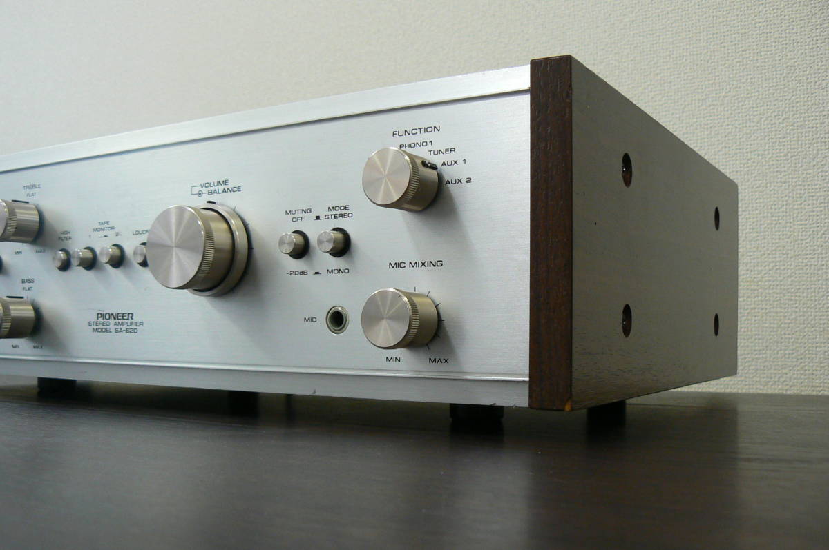 パイオニアアンプSA-620ジャンク扱いで パイオニア Pioneer プリメイン