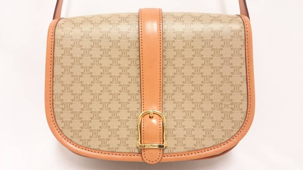 新品】CELINE セリーヌ オールドセリーヌ マカダム ショルダーバッグ 