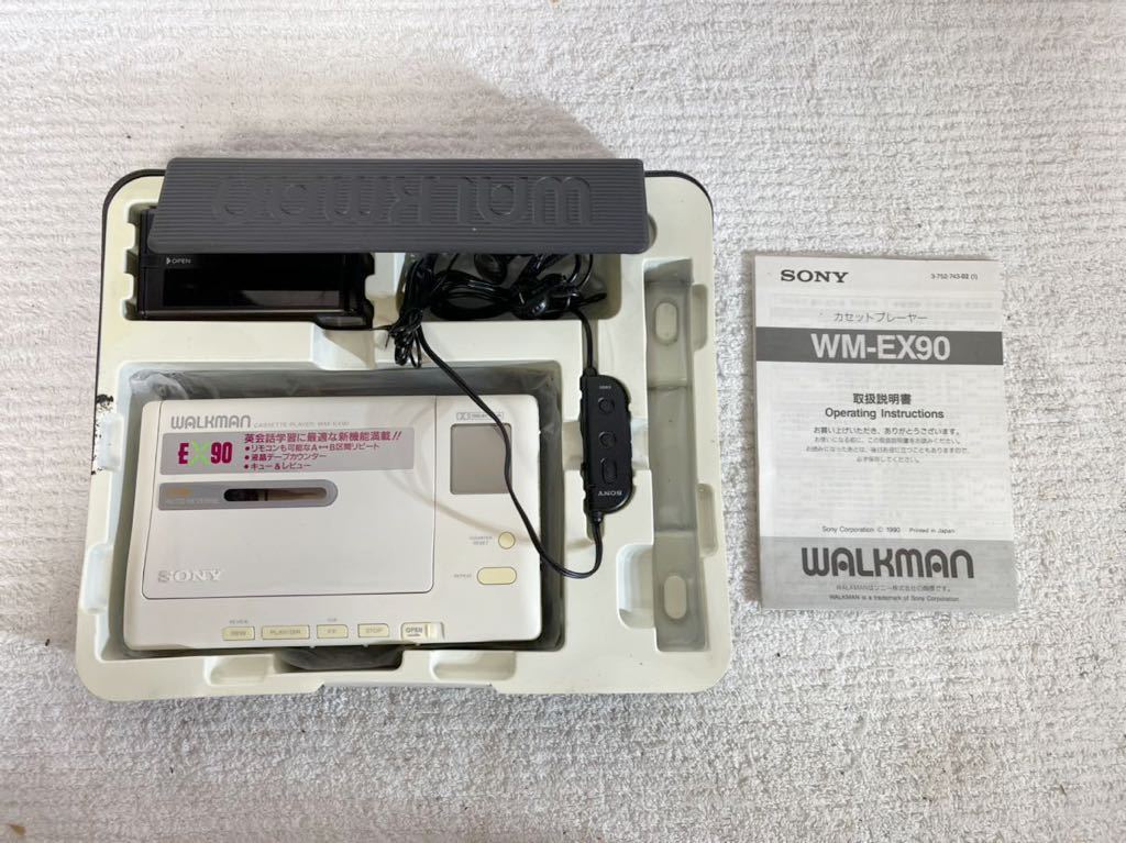 希少品Sony ウォークマン WM-EX90 カセットプレーヤー ジャンク品