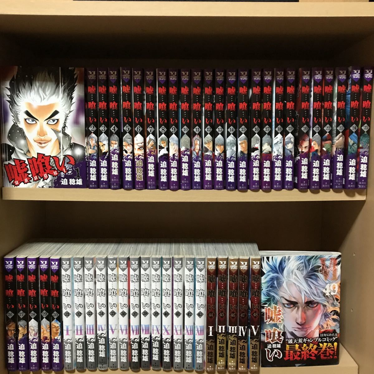 状態良好！送料無料！嘘喰い全巻セット 1～49巻 迫稔雄