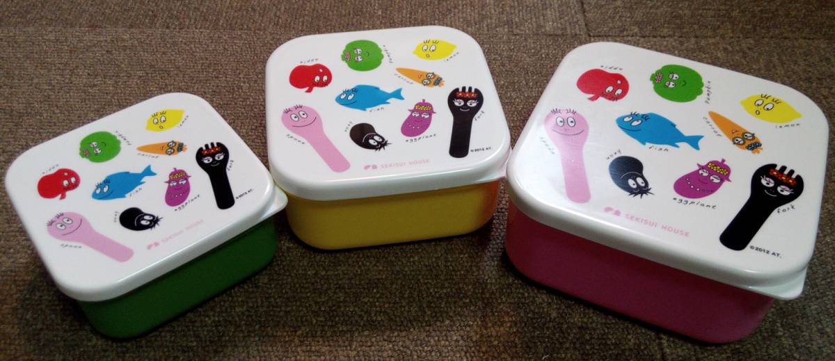 ラスト1個 子供に大 アニメ バーバパパbarbapapa三段弁当箱ランチボックス フランス絵本キャラクター激レアノベルティグッズ 弁当箱 男女兼用 売買されたオークション情報 Yahooの商品情報をアーカイブ公開 オークファン Aucfan Com