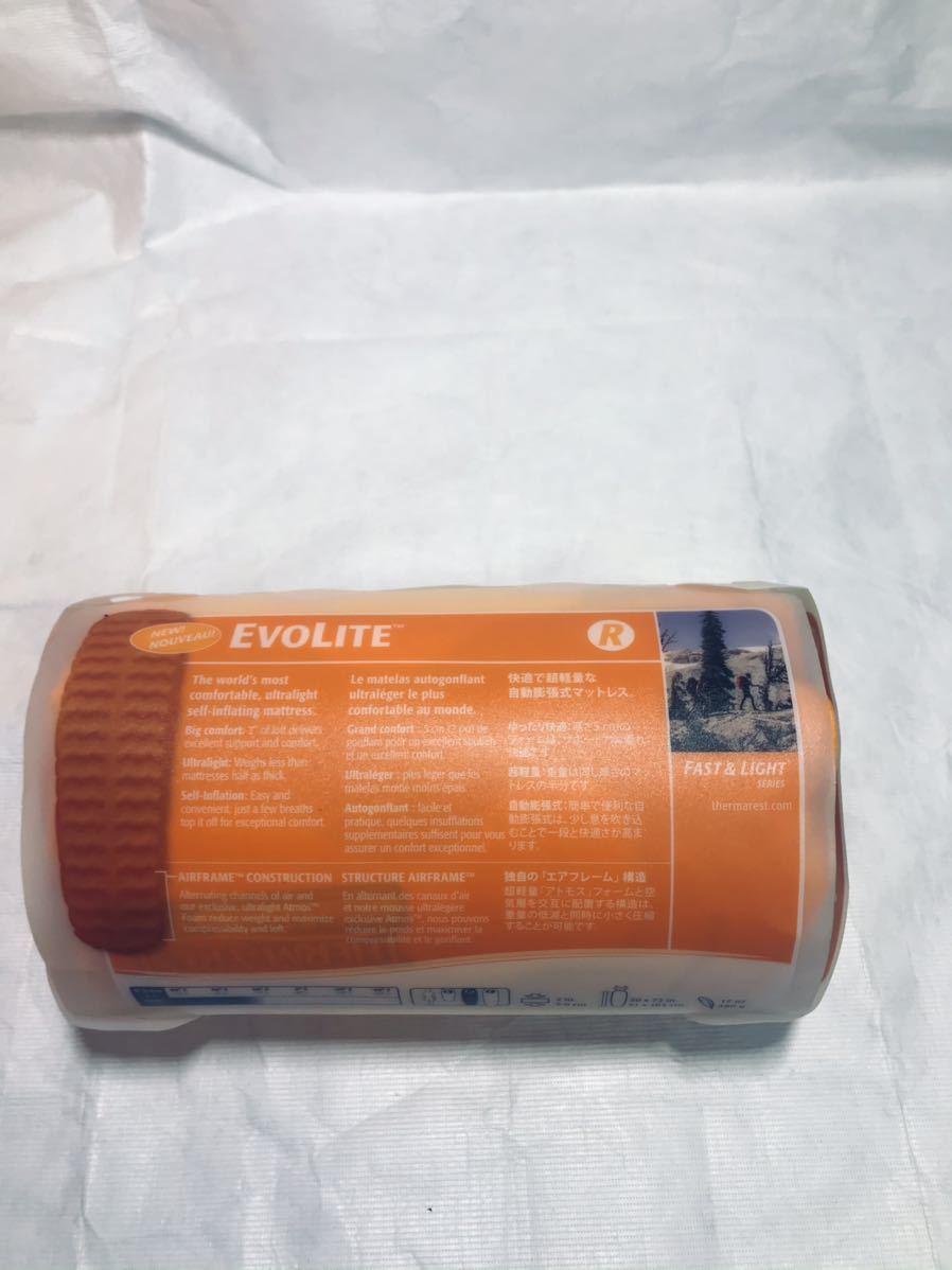 ☆美品☆THERMAREST EVOLITE スリーピングマット サーマレスト evolite レギュラー Regular Evolite THERMAREST
