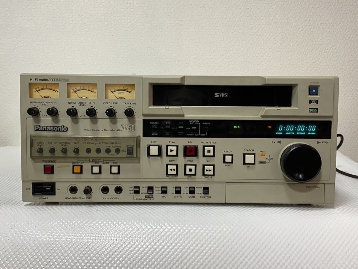 SONY WV-DR7 DV ソニー ダブルビデオデッキ DV⁄SVHS ビデオデッキ WV