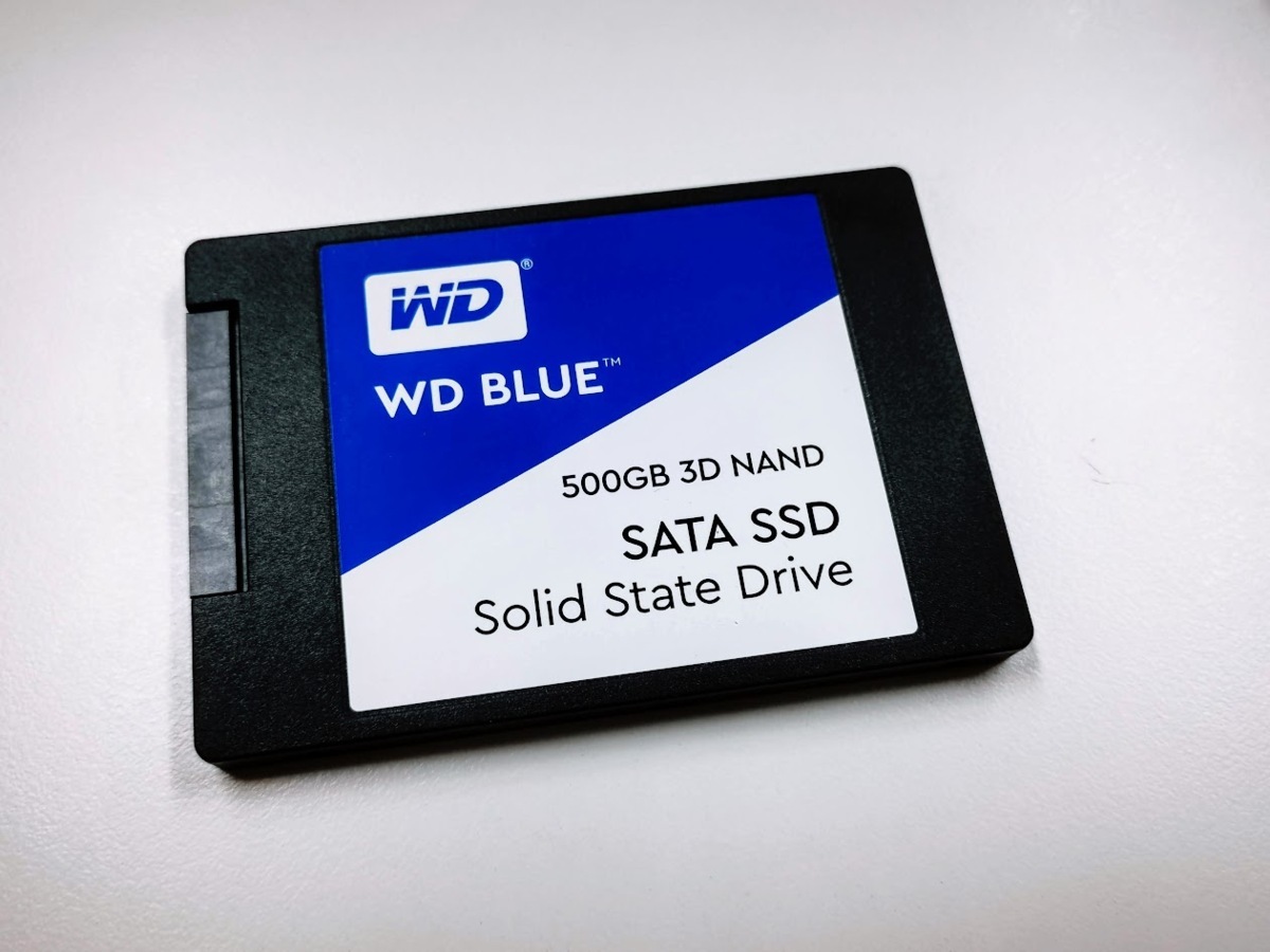 WD BLUE 500GB SSD 2.5インチ SATA3 3D NAND WDS500G2B0A　内蔵型　