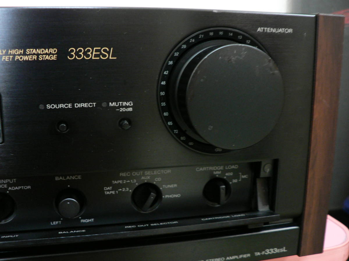 名機 希少 SONY ソニー プリメインアンプ TA-F333ESL 音出しok 【公式