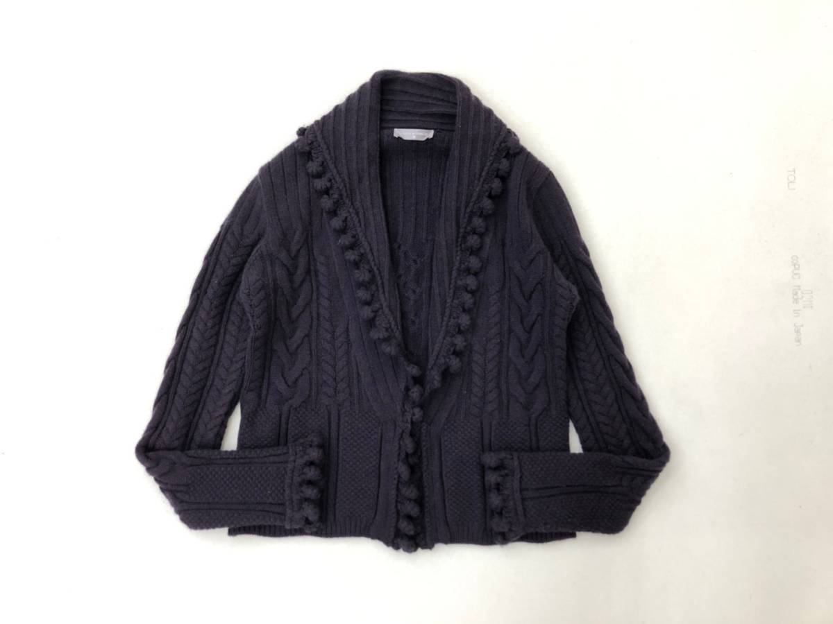F824 LORENA ANTONIAZZI ロレーナアントニアッツィ カシミヤ100 