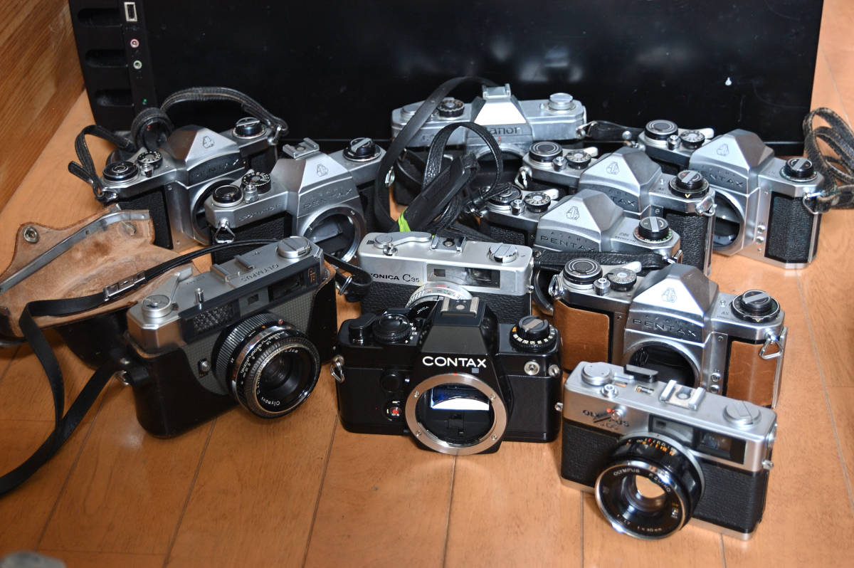 ジャンクフィルムカメラ11台セット(マニュアルフォーカス)｜売買された