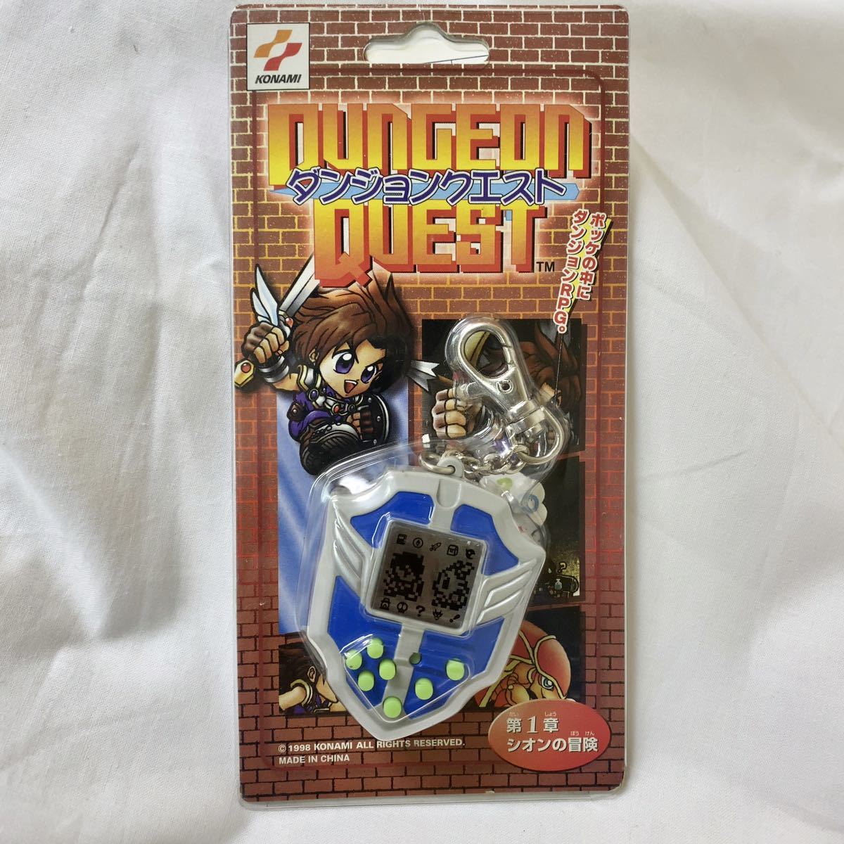 【レア】KONAMI ダンジョンクエスト 第1章シオンの冒険 未使用品】KONAMI コナミ ダンジョンクエスト 第1章 シオンの冒険 携帯