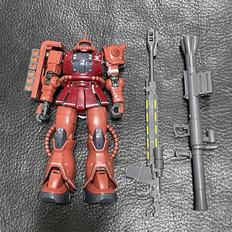 Hg 1 144 Ms 06s シャア専用 ザク 墨入れ 完成品 機動戦士ガンダム オリジン The Origin Zaku 完成品 売買されたオークション情報 Yahooの商品情報をアーカイブ公開 オークファン Aucfan Com