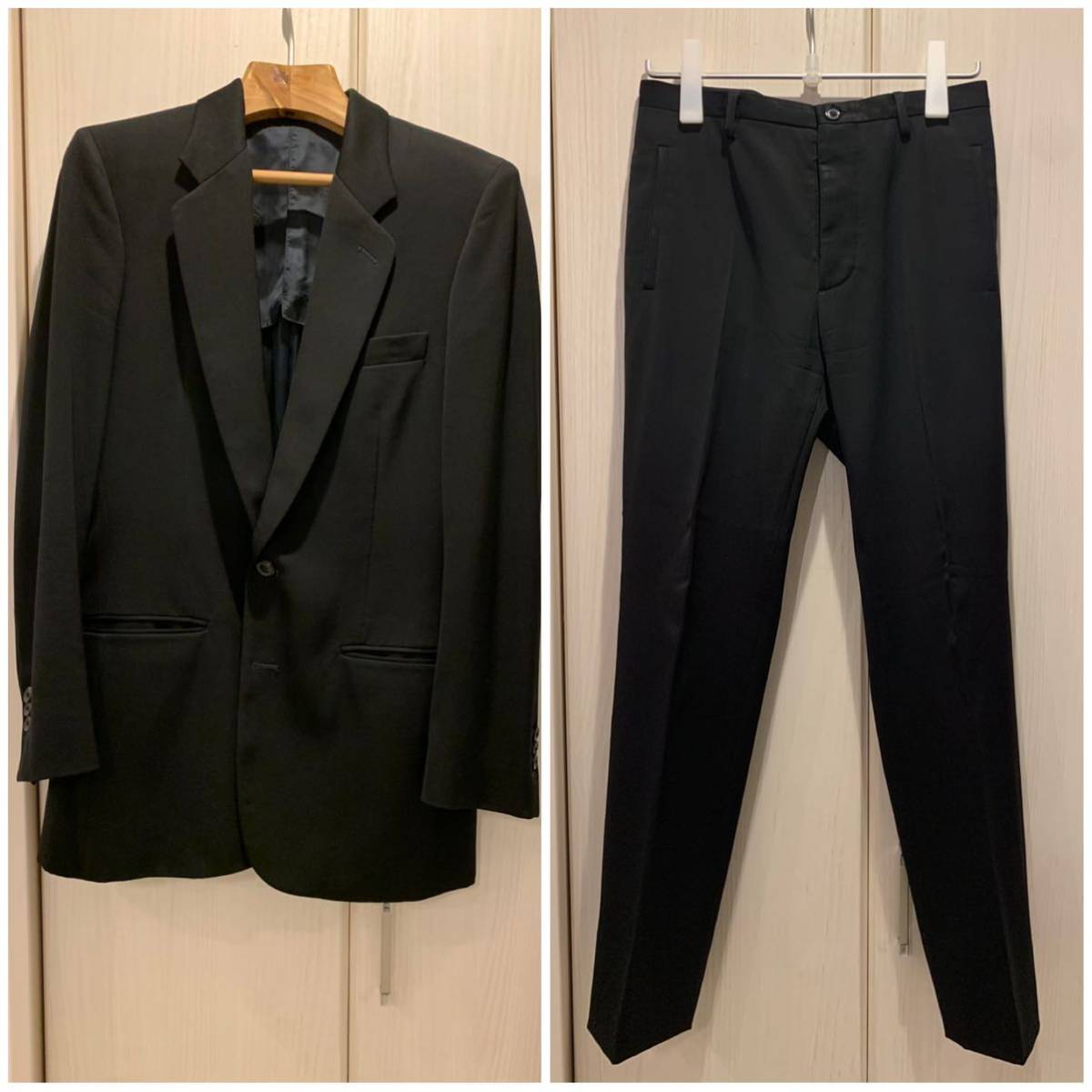 マルタンマルジェラ 本人期 黒 セットアップスーツ martin margiela 