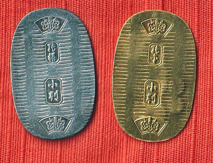 値下げ） 神田徳力 純金小判 銃銀小判のセットです 徳力本店 公式通販 小判