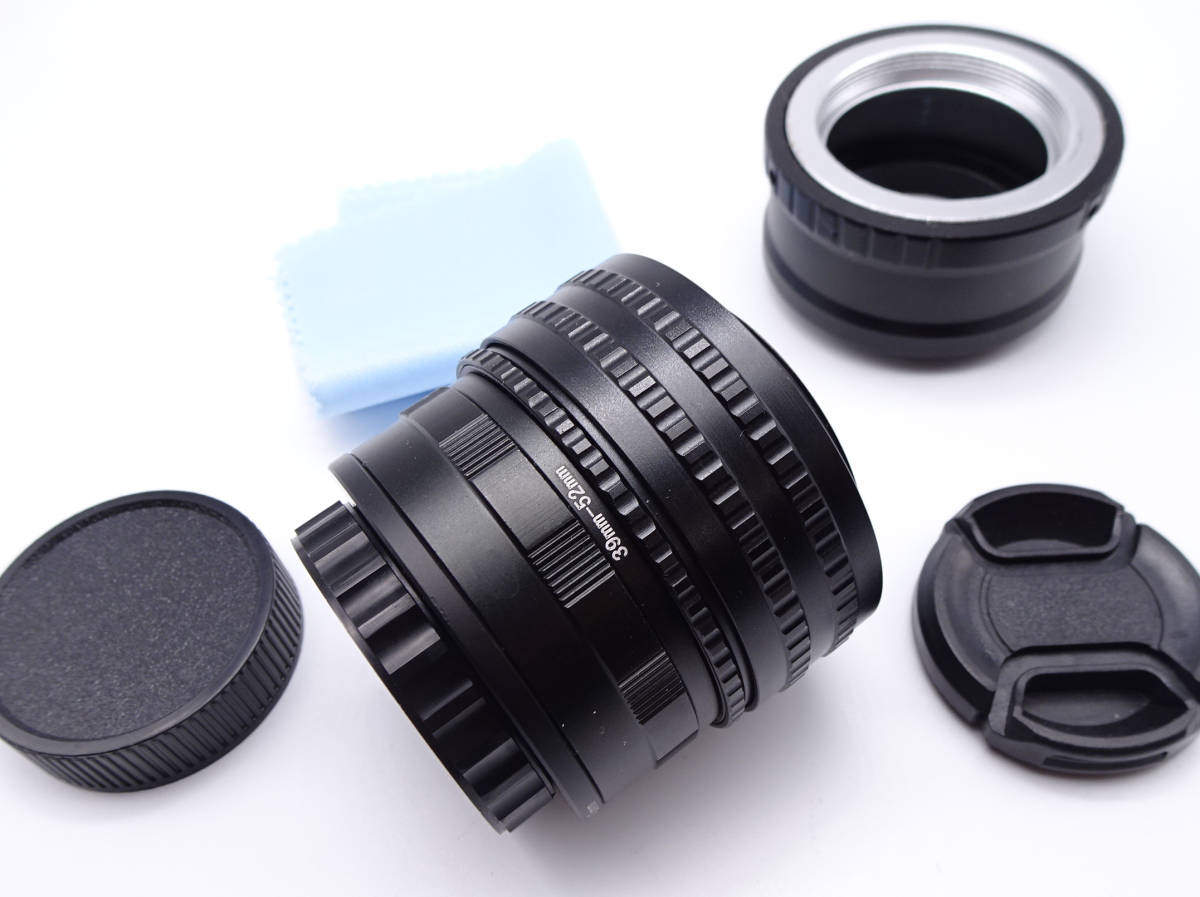 55 未使用 バブルボケレンズ Pentacon（Diaplan)80mmM42 ☆PENTACON AV