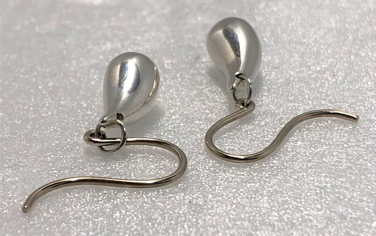 TIFFANY&Co. ティファニー ティアドロップ ピアス フック アクセサリー 