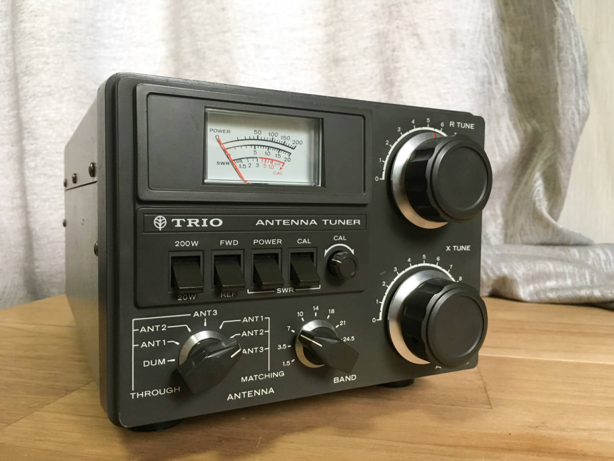 TRIO アンテナチューナー AT-230 ジャンク TRIO アンテナチューナー AT
