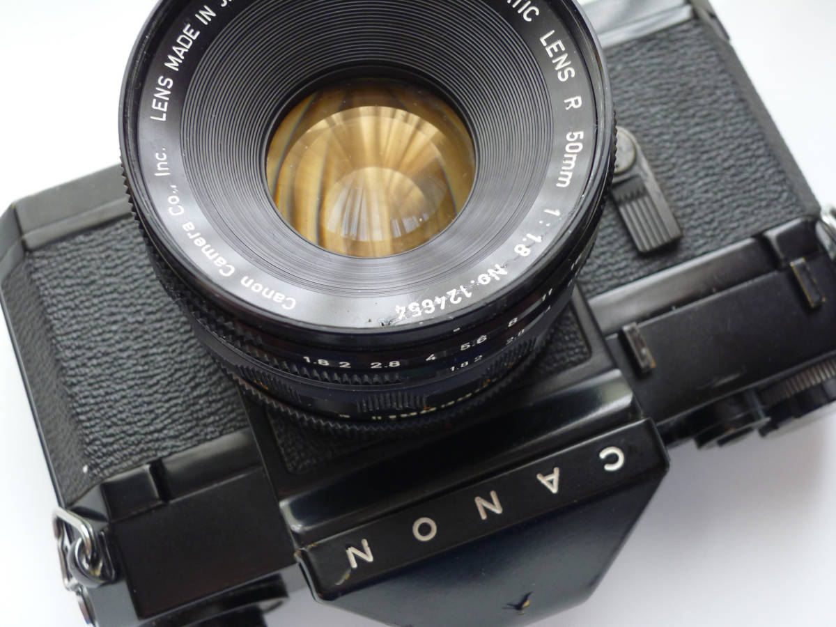 ジャンク Canonflex RP ブラックペイント + 50mm F1.8 RP Canonflex - ジャンク | F1.8 ブラックペイント + 50mm 「canonflex