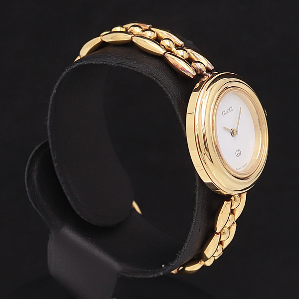 チェンジベゼル 1100-L クォーツ グッチ レディース : (グッチ)GUCCI