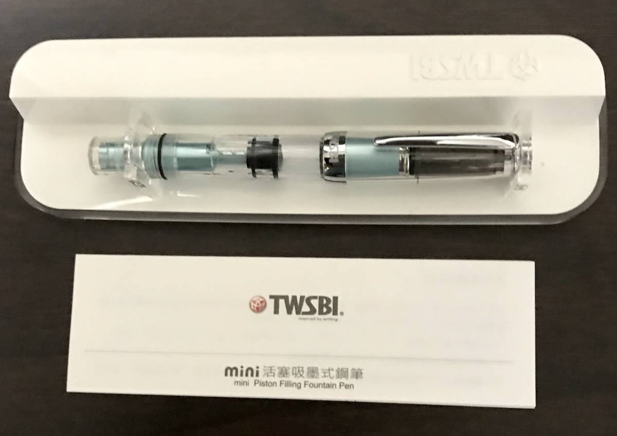 カスタム万年筆TWSBI ダイヤモンドミニ B→長刀風研磨 TWSBI