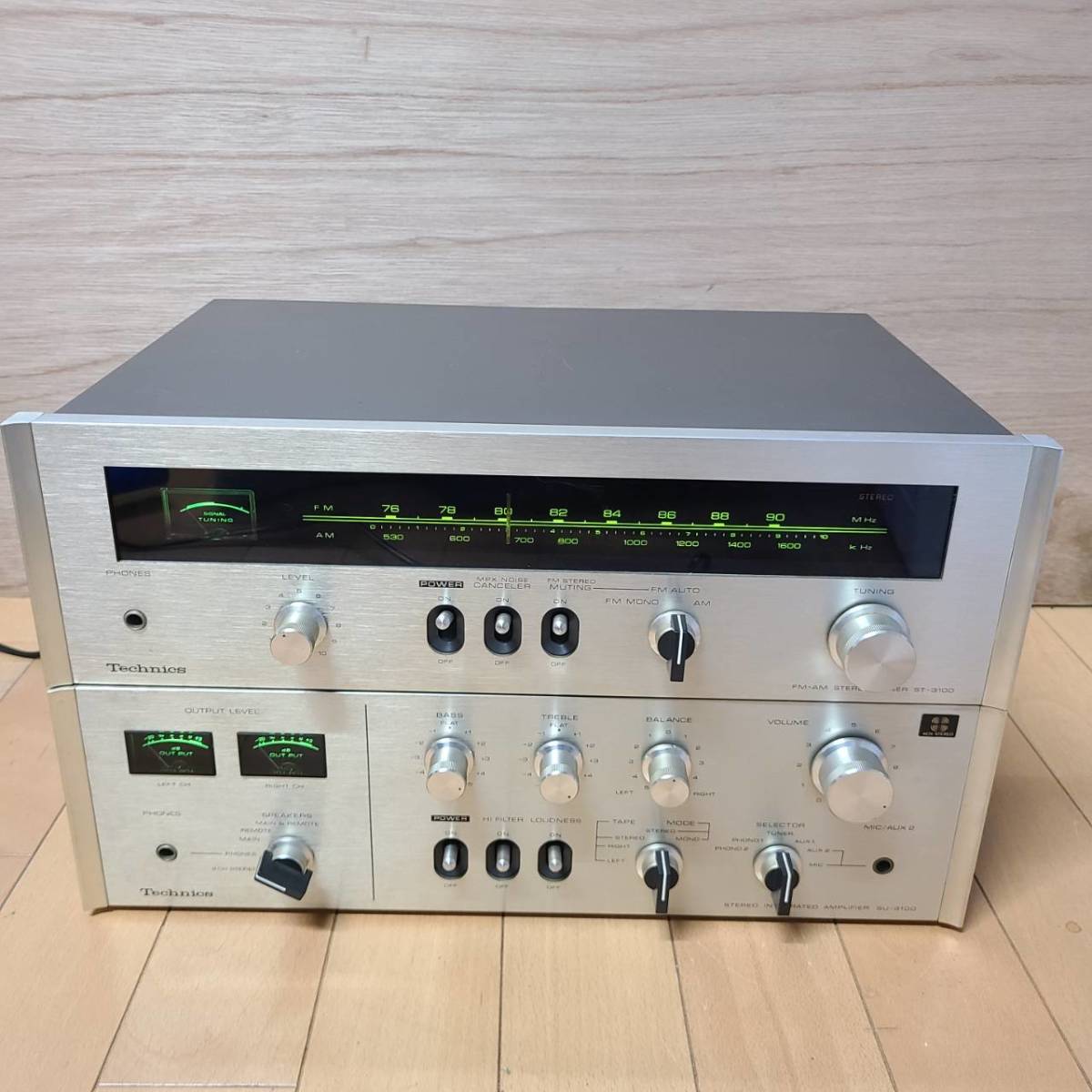 Technics テクニクス SU-V80 プリメインアンプ ブラック系