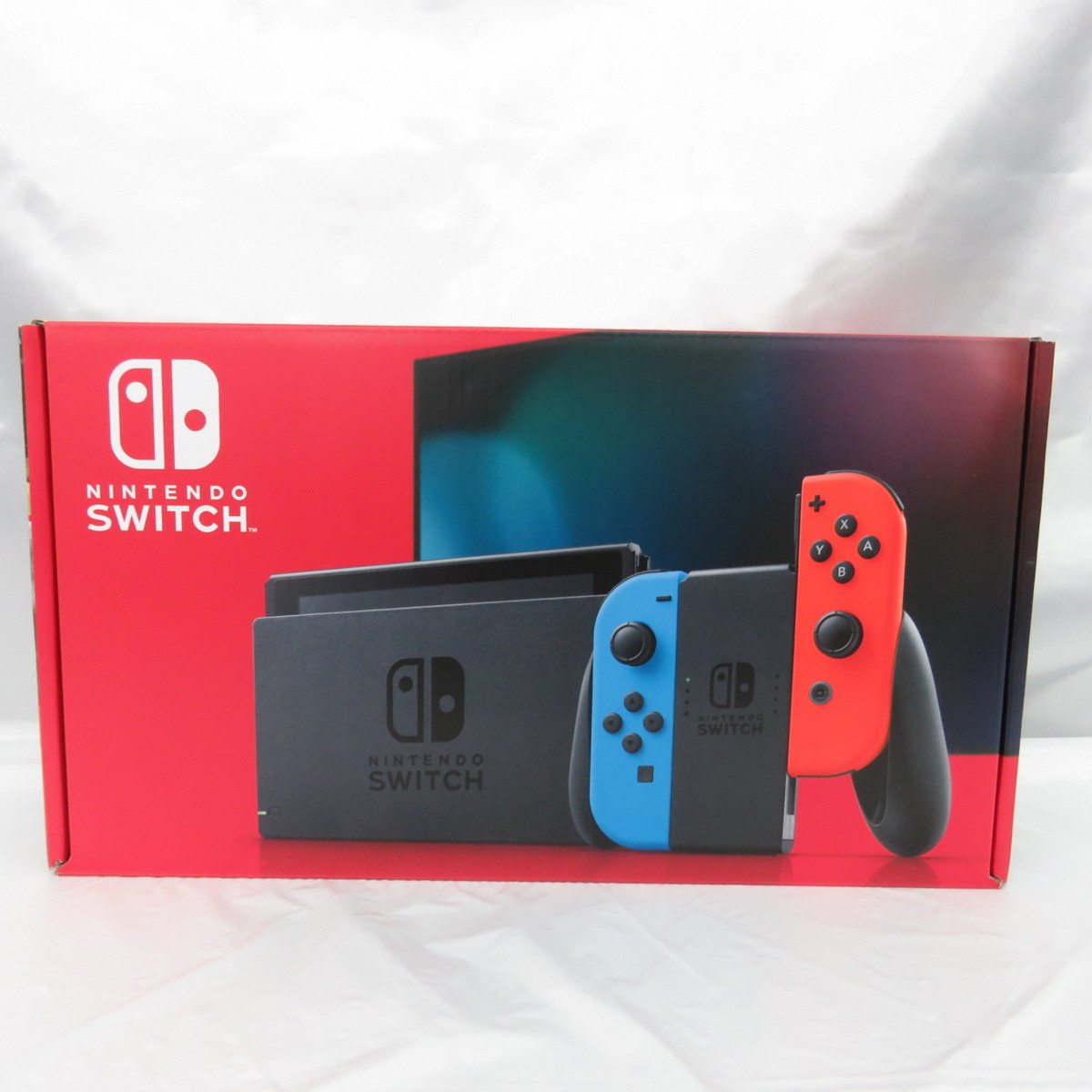 【未使用品】任天堂 NINTENDO SWITCH ニンテンドースイッチ ネオンブルー/レッド HAD-S-KABAA(JPN) 新モデル ※保証なし 10797527