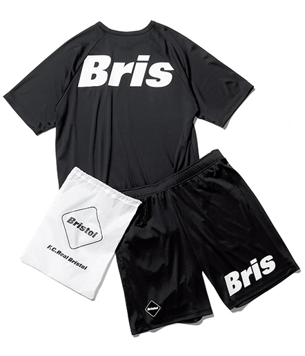 Bristol F.C.Real ブリストル セットアップ M ◇FCRB F.C.Real Bristol 21ss 極美品 POLARTEC POWER DRY S/S TOP