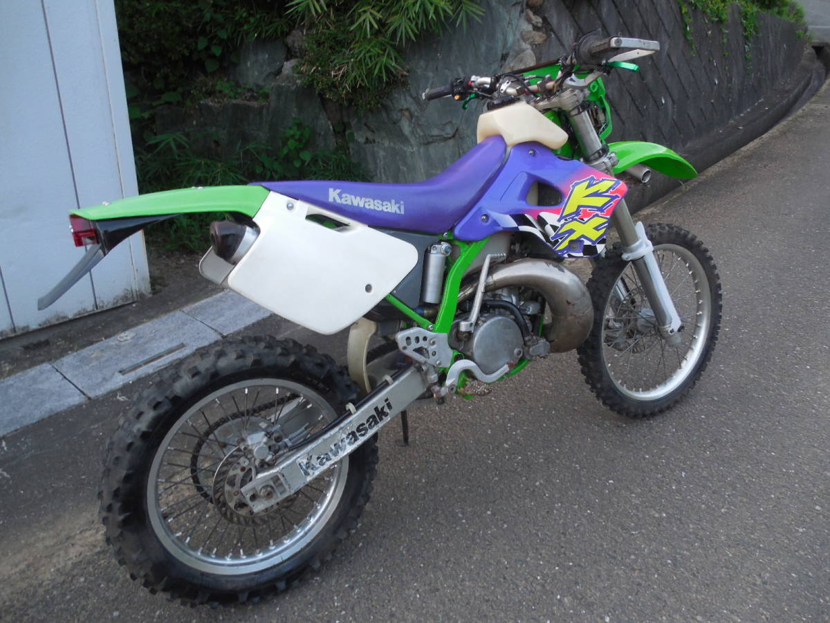 1998 KX250 エンデューロレーサー改 逆車 公道走行可 フルパワー なぜ 