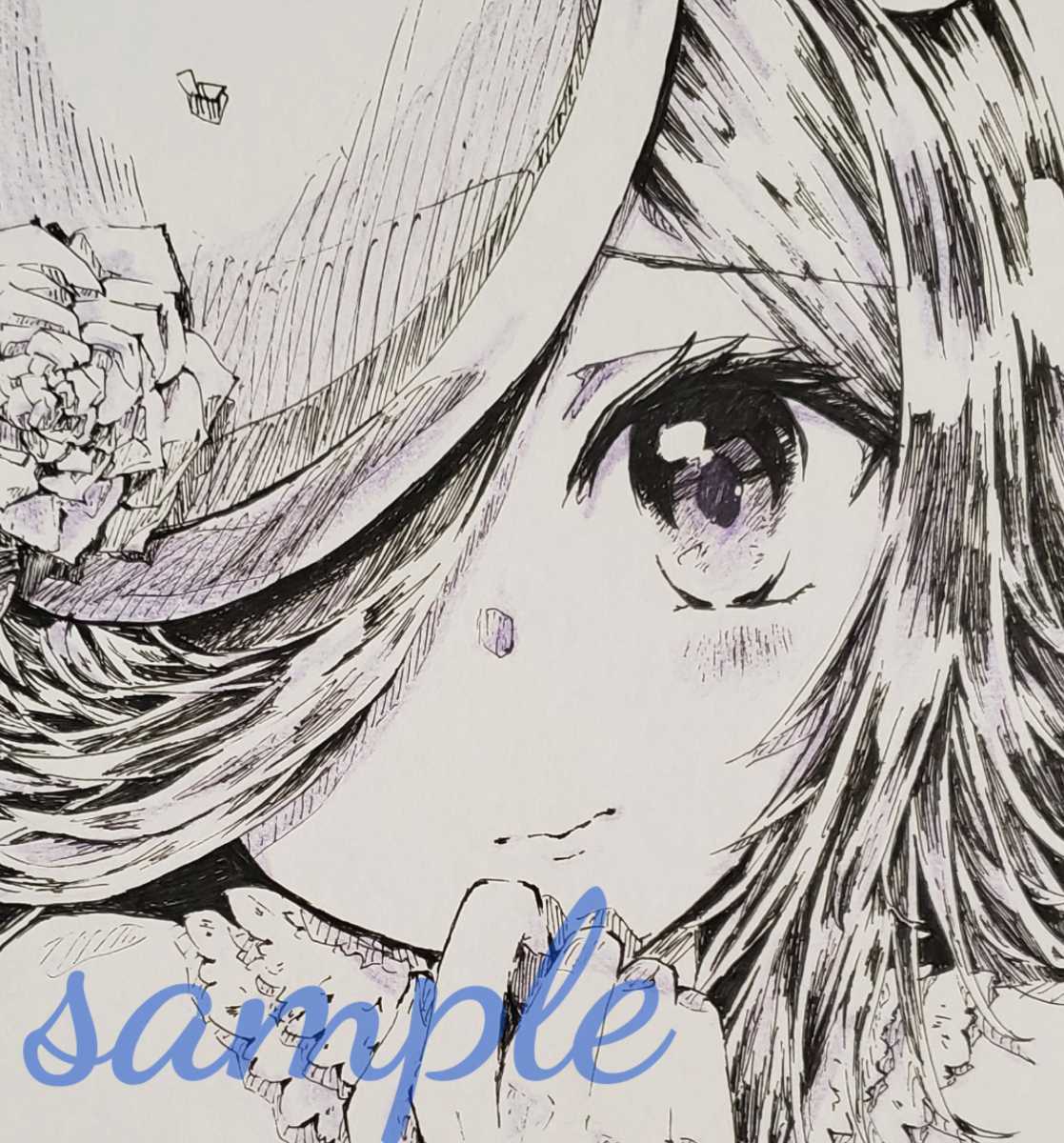 ライスシャワー ウマ娘 手描き アナログ 色紙 イラスト モノクロ プリティーダービー 同人 原画 手描きイラスト 売買されたオークション情報 Yahooの商品情報をアーカイブ公開 オークファン Aucfan Com