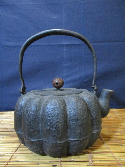 龍文堂 【仁】京鉄瓶 龍文堂ほか南部鉄瓶2個 計3個 ジャンク サービス