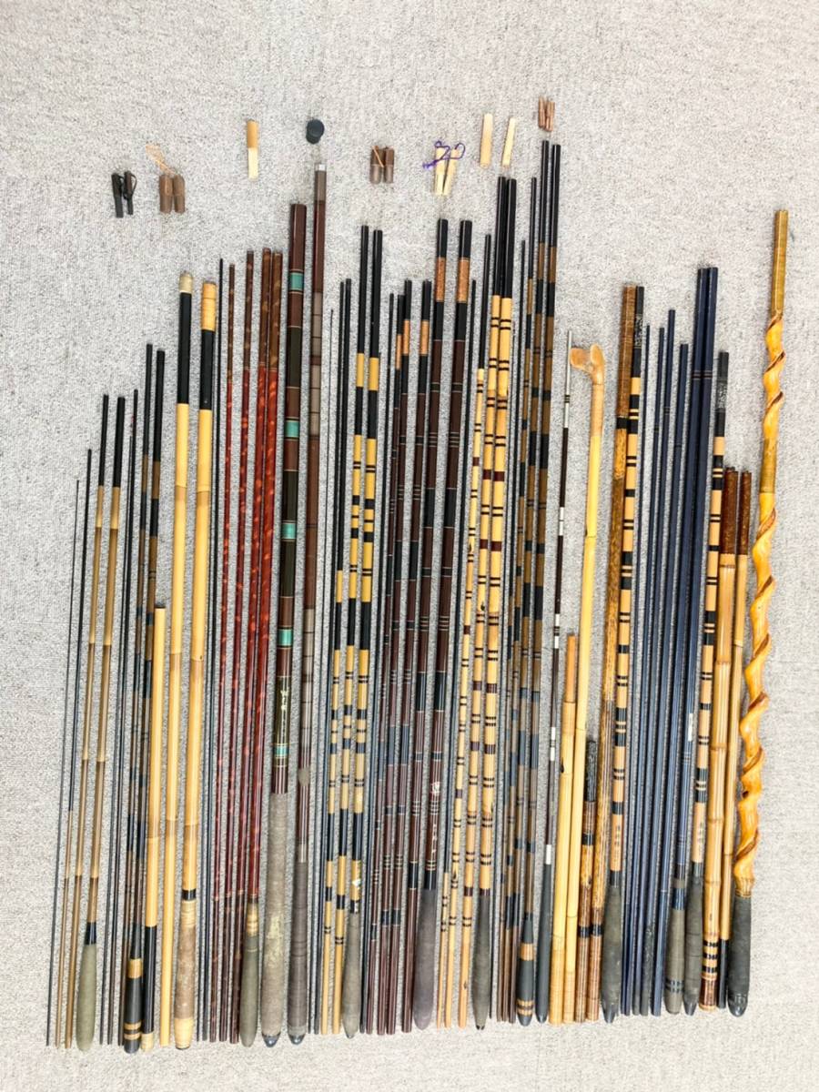 S◆Daiwa ダイワ 別作 兆 21尺 OLYMPIC オリムピック 世紀 白扇 450 峰匠 9尺 かちどき など ヘラブナ へら竿 ロッド 釣り竿 大量まとめ
