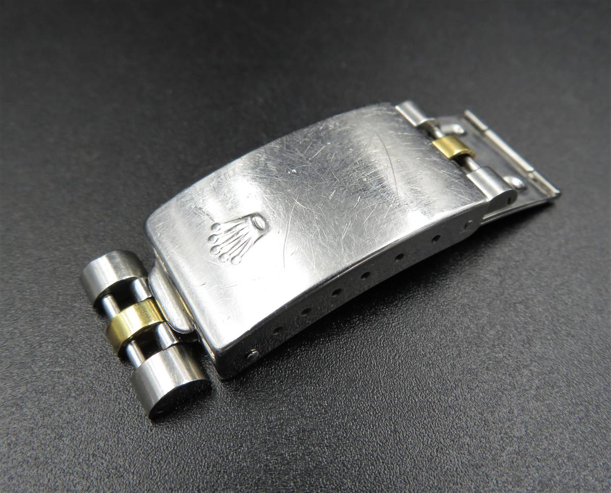 正規品 ROLEX ロレックス バックル 62523H18 ブレス デイトジャスト等 16013 16233等に メンズ 腕時計 パーツ 6