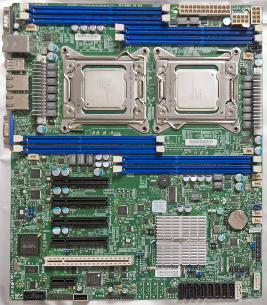 Supermicro デュアルLGA2011 マザーボード IPMI動作確認済み