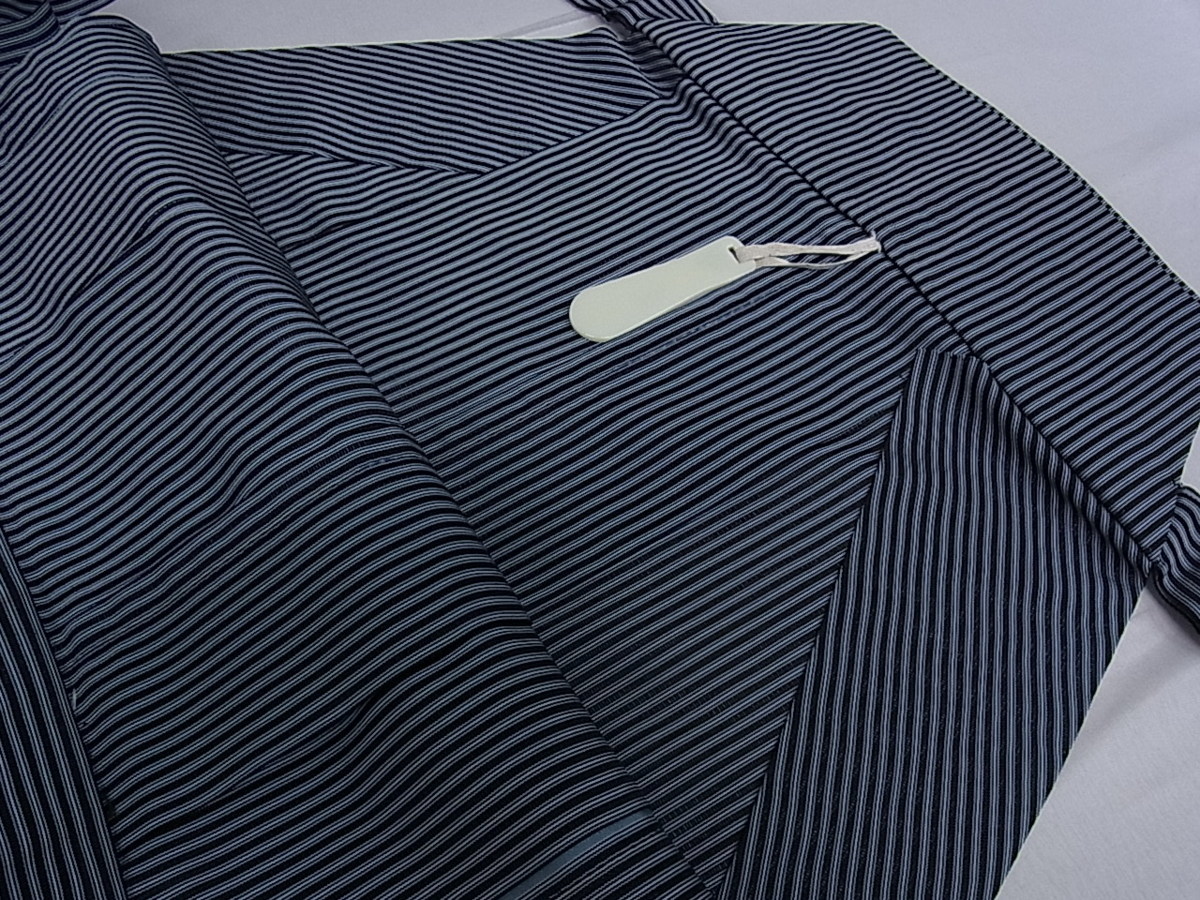 馬乗り袴 縞 正絹 逸品 平和屋着物＊夏物 男性 縦絽 CABJ4055xiの