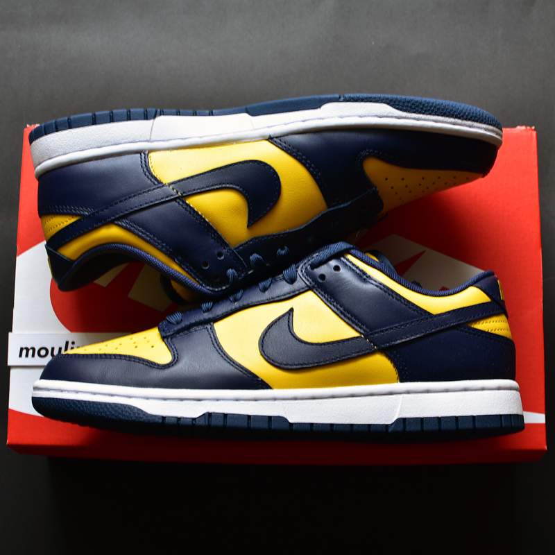26.5cm NIKE DUNK LOW RETRO MICHIGAN VARSITY MAIZE ミシガン DD1391 