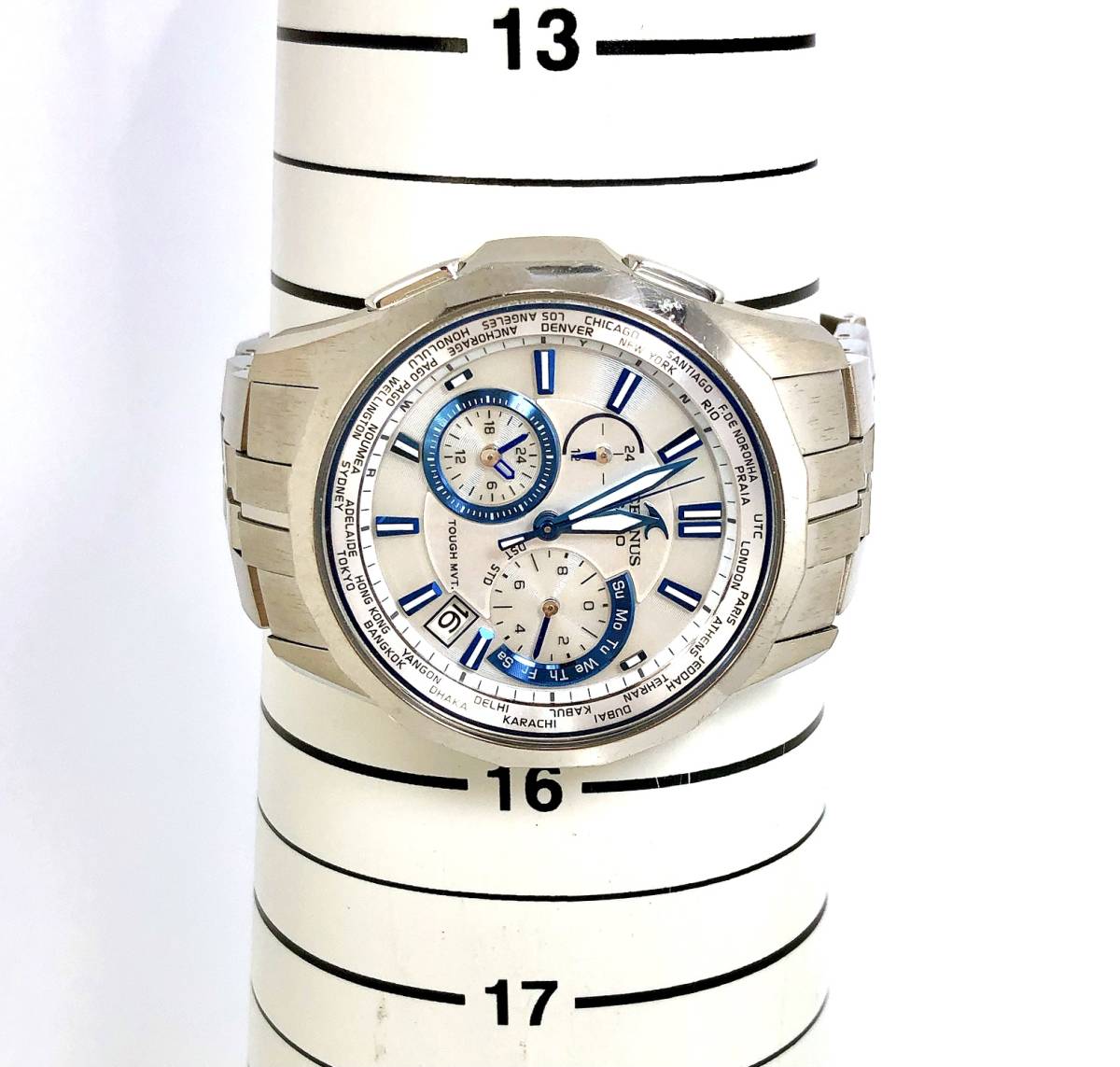 WH-5929』CASIO オシアナス マンタ☆ソーラー 稼働美品 【公式通販】