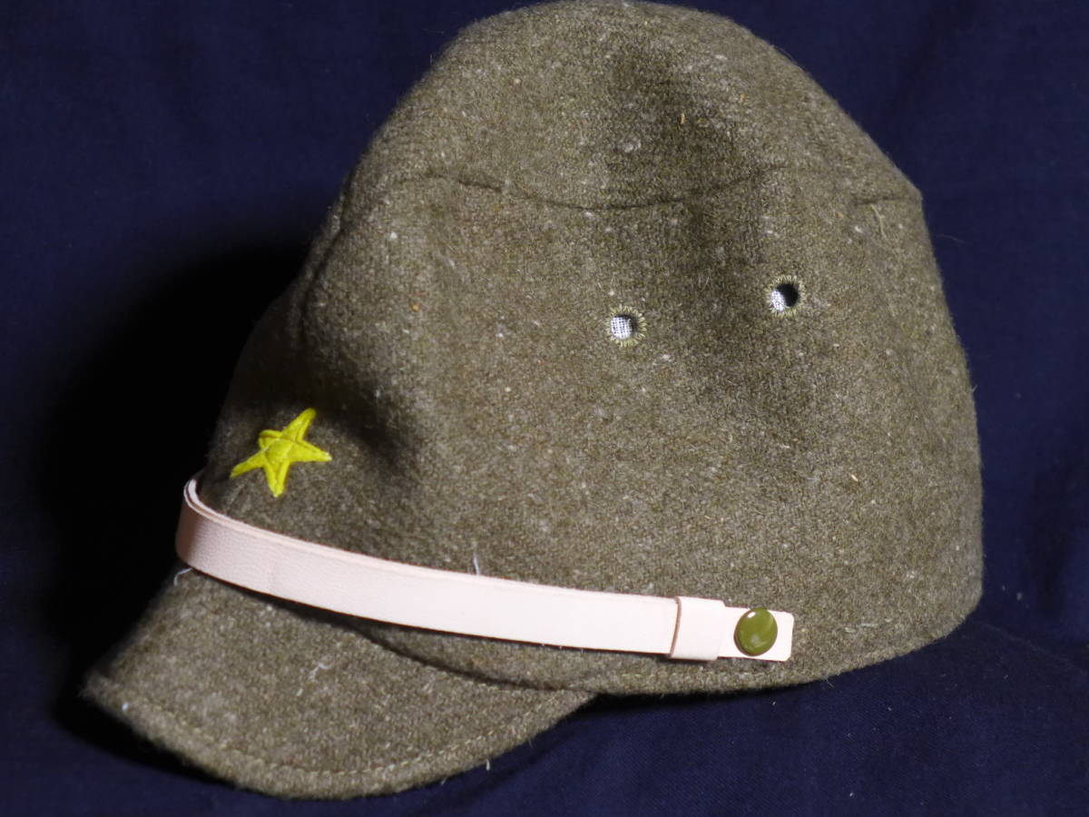 即決 日本陸軍 初期略帽(精密複製)大号/日本軍軍服軍帽帽子