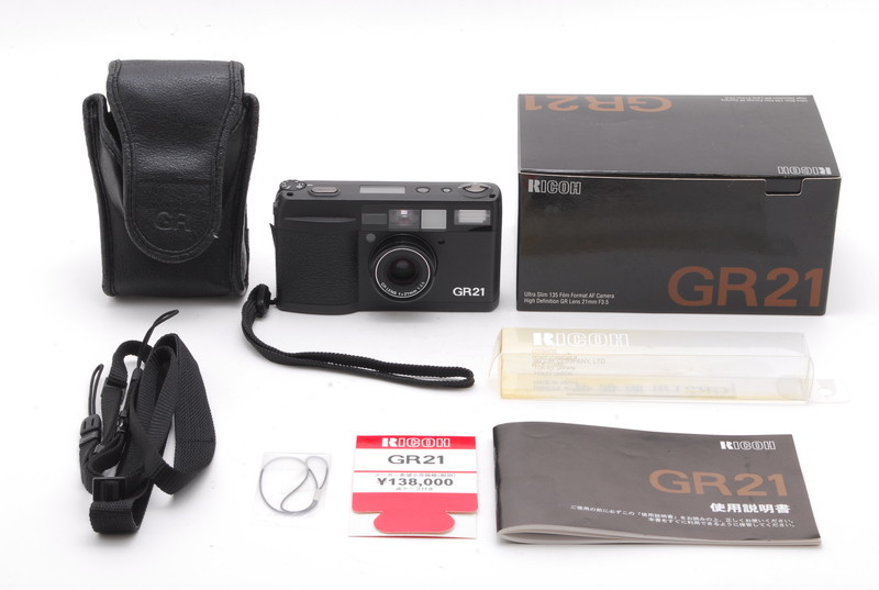 Ricoh リコー Gr21 ブラック Gr Lens 21mm F3 5 Afコンパクトカメラ フィルムカメラ 広角単焦点 D1774 コンパクトカメラ 売買されたオークション情報 Yahooの商品情報をアーカイブ公開 オークファン Aucfan Com