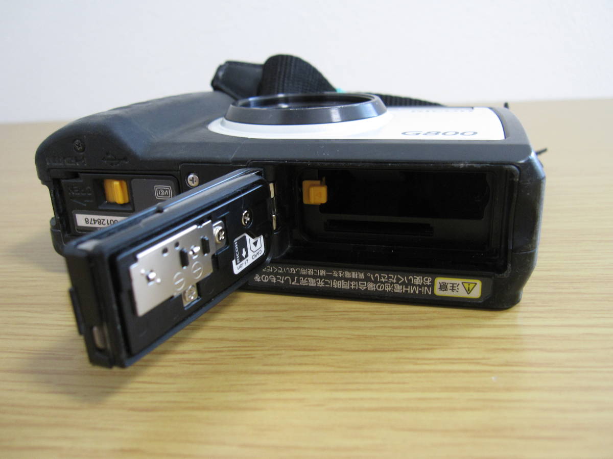 RICOH G800 リコー デジタルカメラ sdカードの通販 バッテリー ricoh 