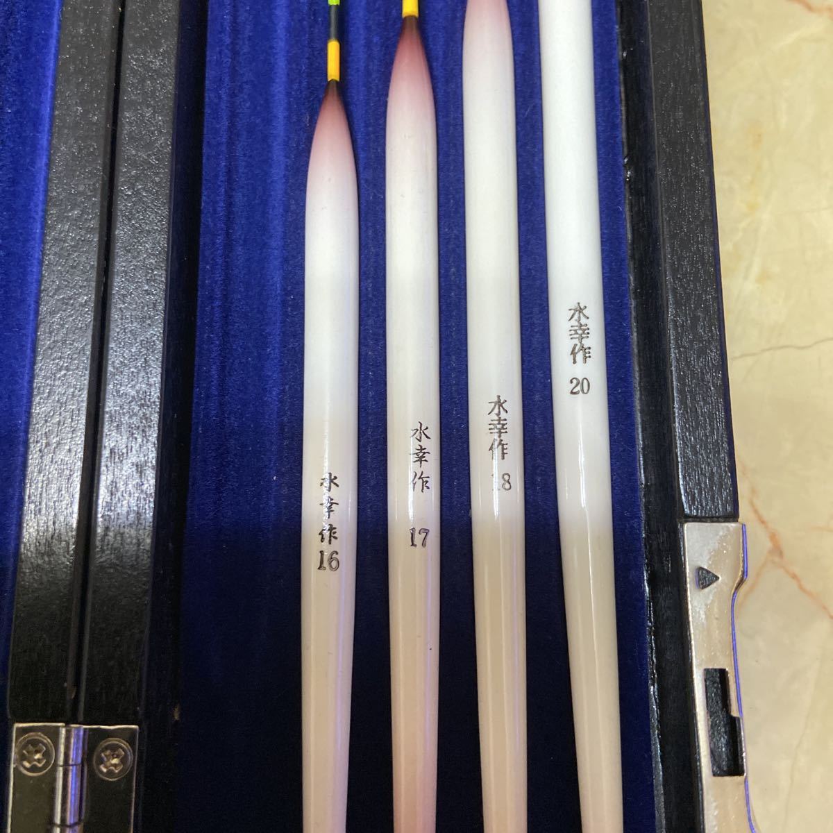 水幸作５本　金鯱浮箱セット　ヘラウキ